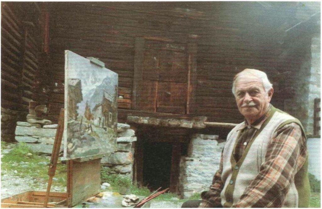 Carlo Bossone: The art that unites Italy and Switzerland, a bridge between Ossola and Valais